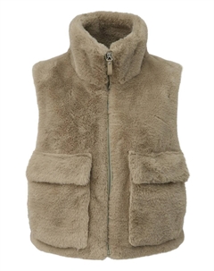 Жилет, Dark beige Qs