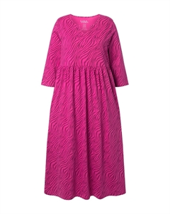 Макси платье, Dark pink Ulla popken