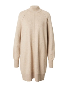 Вязаное платье VMGOLD LINK, mottled beige Vero moda