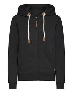 Худи с капюшоном на молнии OXMILLE, Black Oxmo