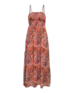 Летнее платье ONLElena, Dark orange Only