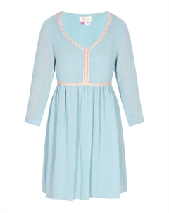 Мини платье, Light blue Izia