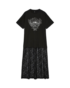 Макси платье VMFREYA, Black Vero moda