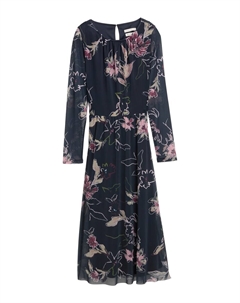 Миди платье, Navy Tom tailor