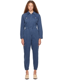 Синий джинсовый комбинезон Danica A.p.c.