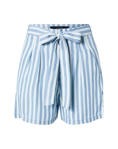 Свободные брюки со складками спереди Mia, Blue Vero moda