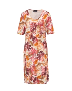 Мини платье, mottled red Goldner