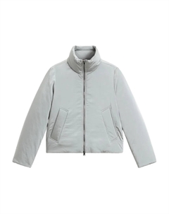 Стеганая куртка с высоким воротником, синий Woolrich