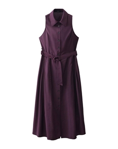 Платье-рубашка SHOW, Aubergine Mango