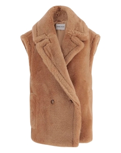 Двубортный жилет, коричневый Stand studio