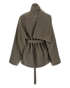 Пальто Flight с шарфом, зеленый Rick owens