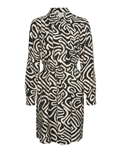 Платье-рубашка VMVigdis, Black Vero moda