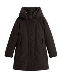 Парка с капюшоном, черный Woolrich