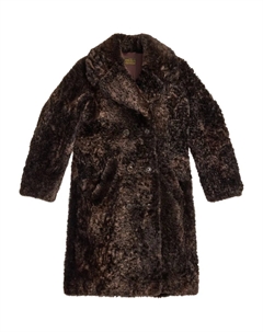 Двубортное пальто Mae, коричневый Ralph lauren rrl