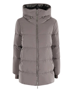 Пуховик Carinthia с капюшоном, серый Moorer