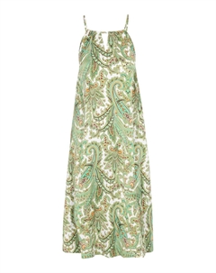 Макси платье, Green/Light green Izia