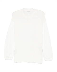 Свитер с рукавами-буфами, белый Twinset