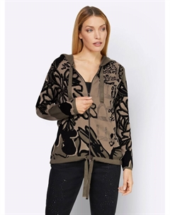 Вязаный кардиган, Khaki Heine