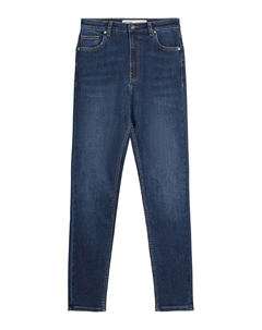 Узкие джинсы, Blue denim Bershka