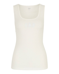 Топ, White/natural white Gap