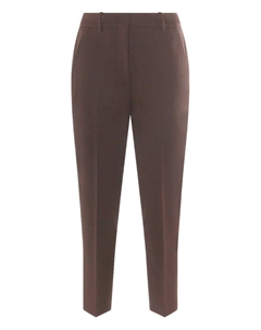 Брюки на резинке, коричневый Incotex