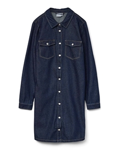 Платье-рубашка VMJennie, Blue denim Vero moda