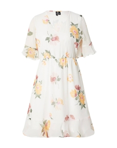 Летнее платье VMSMILLA, White Vero moda