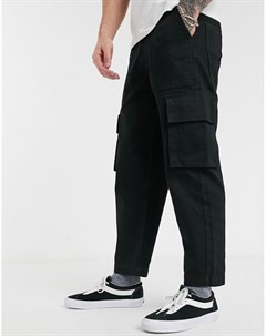Зауженные джинсы с карманами карго из денима плотностью 14 унц Asos white