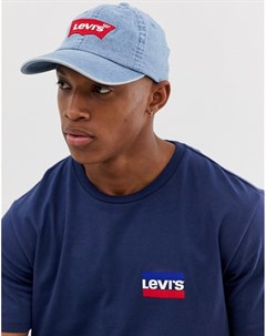 Синяя джинсовая бейсболка с логотипом Levis Levi's®