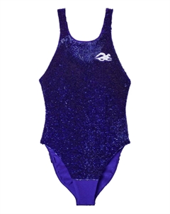 Боди из джерси, украшенное пайетками, фиолетовый Tory burch