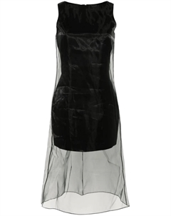 Многослойное платье миди, черный Theory