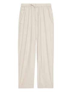 Брюки с карманами и завязкой на талии, нейтральный Isabel marant