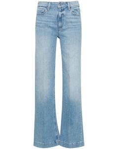 Широкие джинсы Leenah с завышенной талией, синий Paige