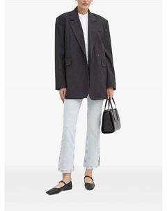 Джинсы с разрезами по бокам, синий Boss