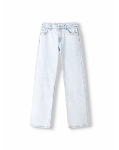 Повседневные джинсы, Blue denim Bershka