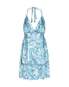 Мини платье, Navy/Royal blue/Light blue Izia