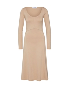 Миди платье Hedi, Beige Edited