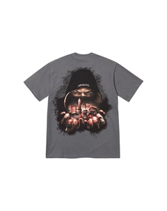 Футболка унисекс, серый Supreme