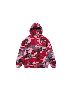 Толстовка с капюшоном на молнии, экрю Supreme