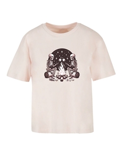 Футболка Skelette Lagerfeuer Marshmallow, Rose F4nt4stic