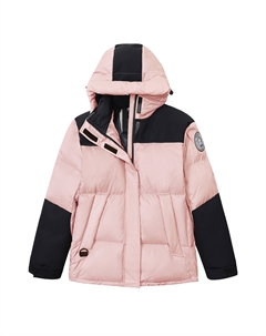 Женский пуховик, Полярная ночь Черный/Фантом Черный Camel