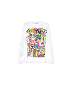 Толстовка унисекс, Белый (только в китайской подарочной коробке ко Дню святого Валентина) We11done