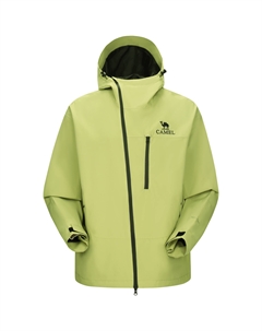 Ветровка всепогодная унисекс, цианово-зеленая Camel