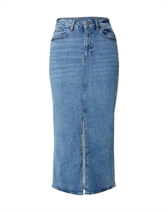 Миди юбка Jaf, Blue denim Vila