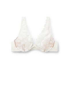 Футболка-бюстгальтер About Flowers, Wool white Intimissimi