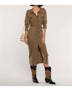 Платье Melina Cardi цвета оливы, оливковый Heartloom