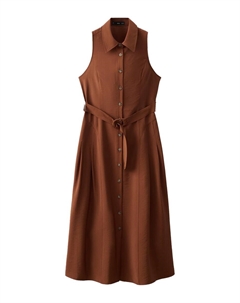 Платье-рубашка SHOW, Brown Mango