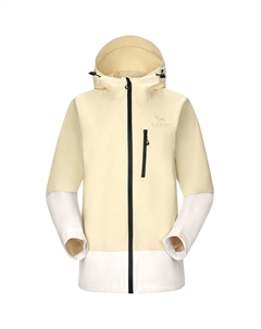 Женская ветровка однослойная всепогодная, цвет Nitro Ice Gray/Kiln Cerulean Blue Camel