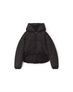 Короткое пальто женское черное Alexander wang