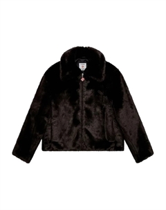 Пиджак из искусственного меха Paris, черный Casablanca